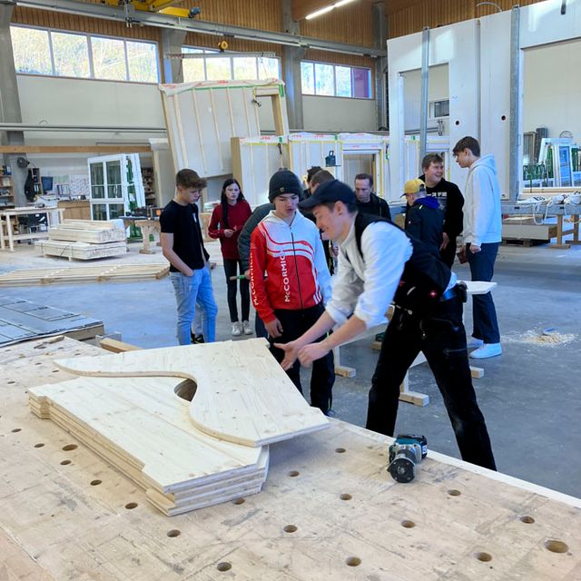 Projekt mit der Firma Holzbau Bruno Kaise