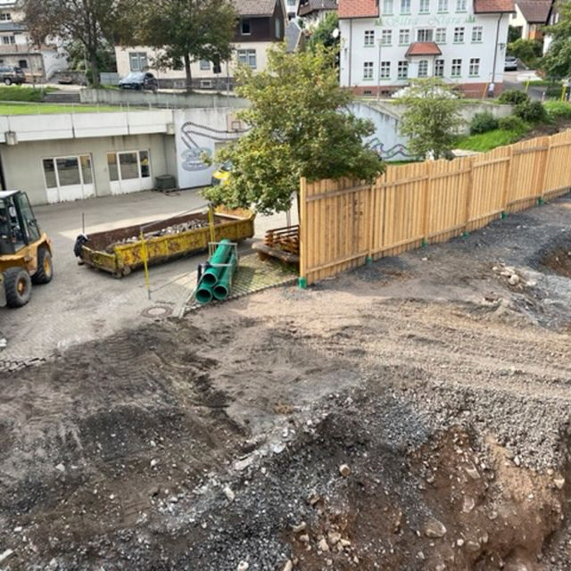 Spatenstich für den Neubau der Spor- und Mehrzweckhalle an der Fürstabt-Gerbert-Schule