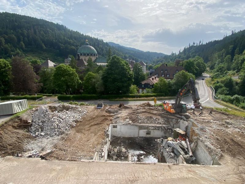 Spatenstich für den Neubau der Spor- und Mehrzweckhalle an der Fürstabt-Gerbert-Schule