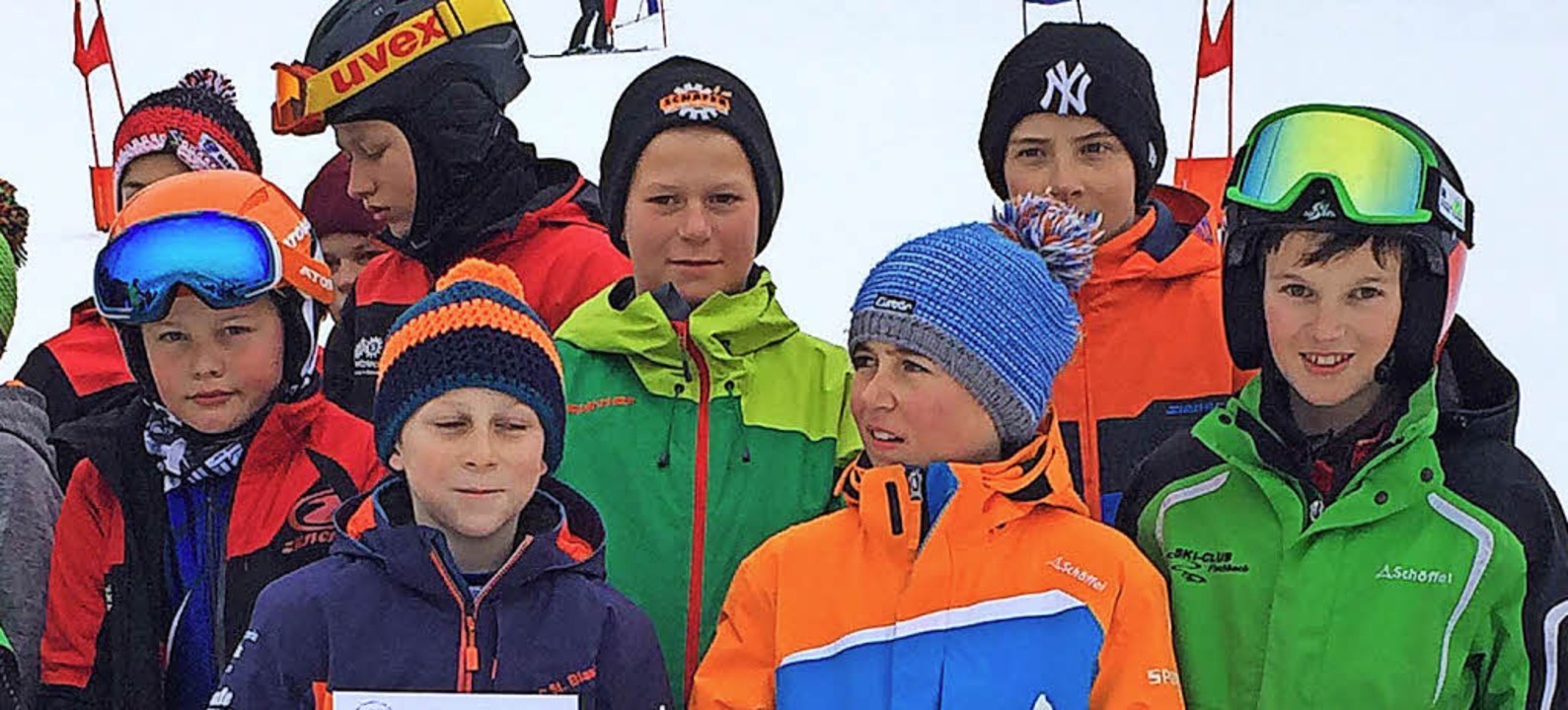 Schüler aus St. Blasien beim Landesfinale von "Jugend trainiert". 