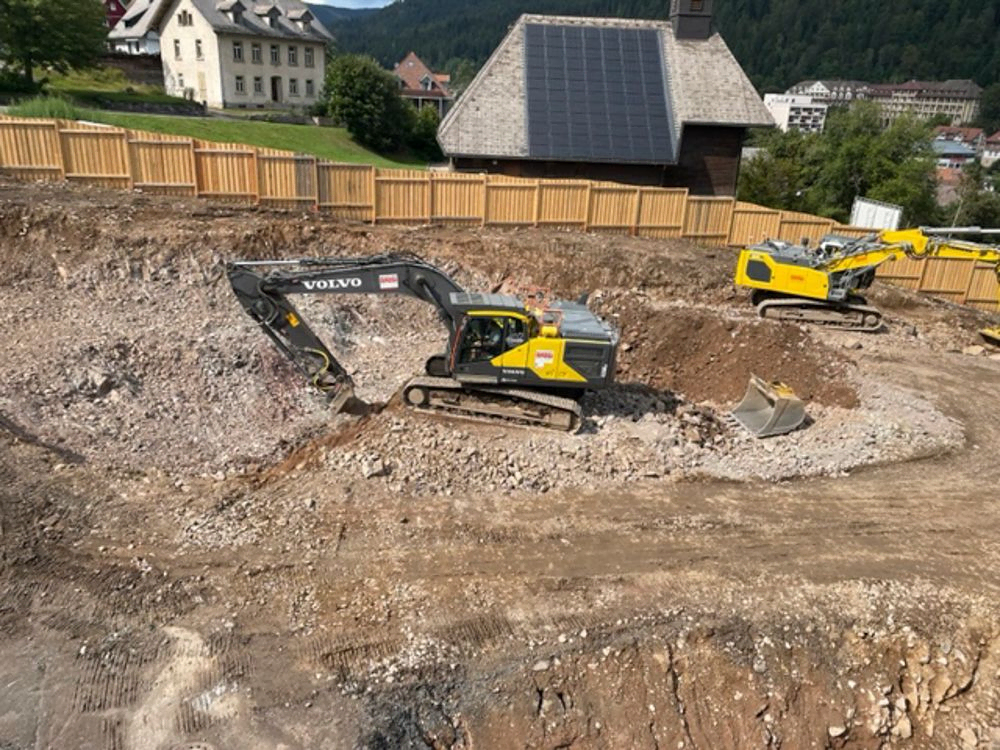 Spatenstich für den Neubau der Spor- und Mehrzweckhalle an der Fürstabt-Gerbert-Schule