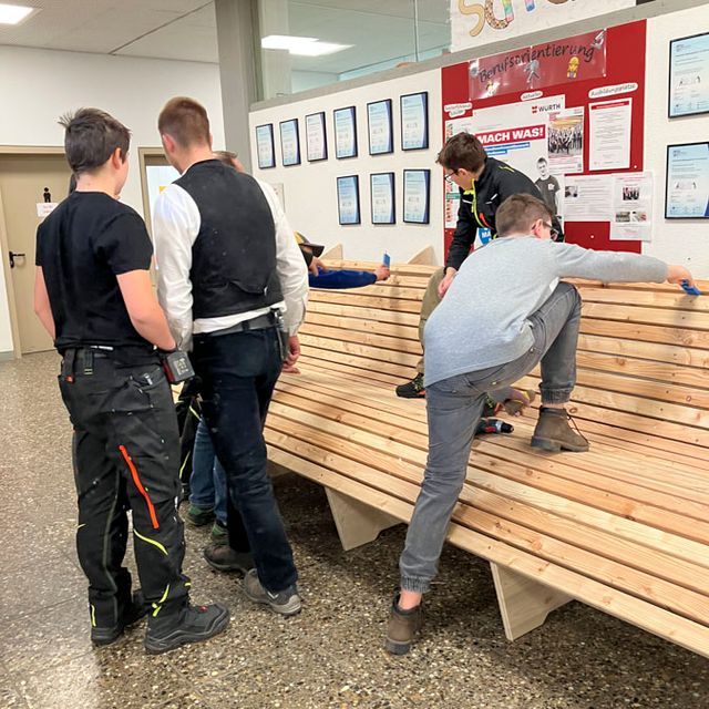 Projekt mit der Firma Holzbau Bruno Kaise