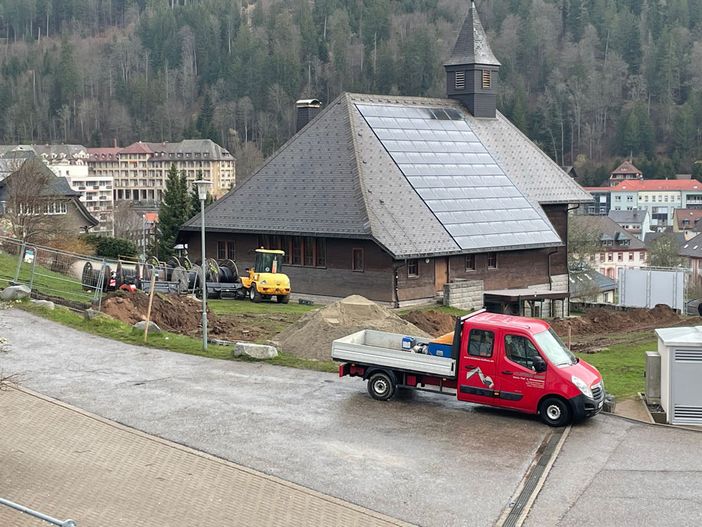 Spatenstich für den Neubau der Spor- und Mehrzweckhalle an der Fürstabt-Gerbert-Schule