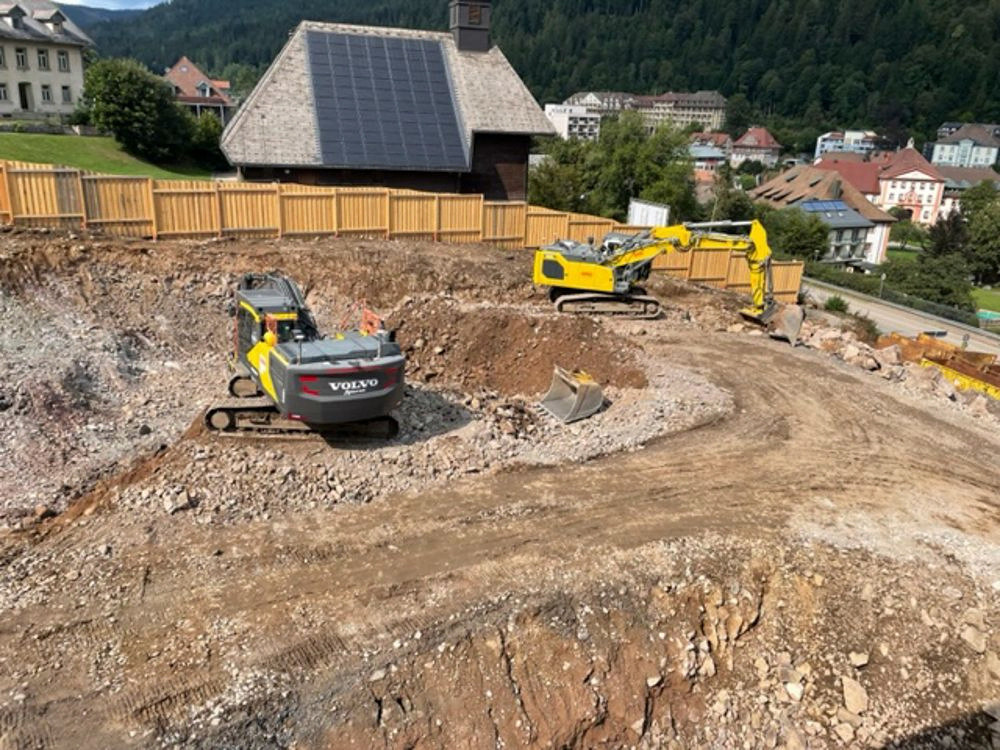 Spatenstich für den Neubau der Spor- und Mehrzweckhalle an der Fürstabt-Gerbert-Schule