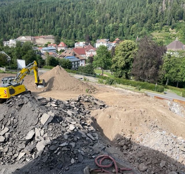 Spatenstich für den Neubau der Spor- und Mehrzweckhalle an der Fürstabt-Gerbert-Schule