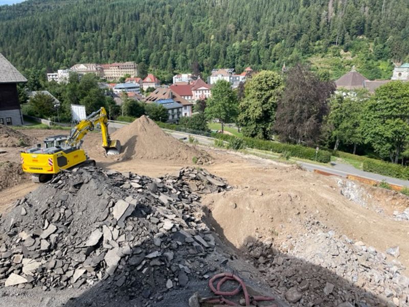 Spatenstich für den Neubau der Spor- und Mehrzweckhalle an der Fürstabt-Gerbert-Schule