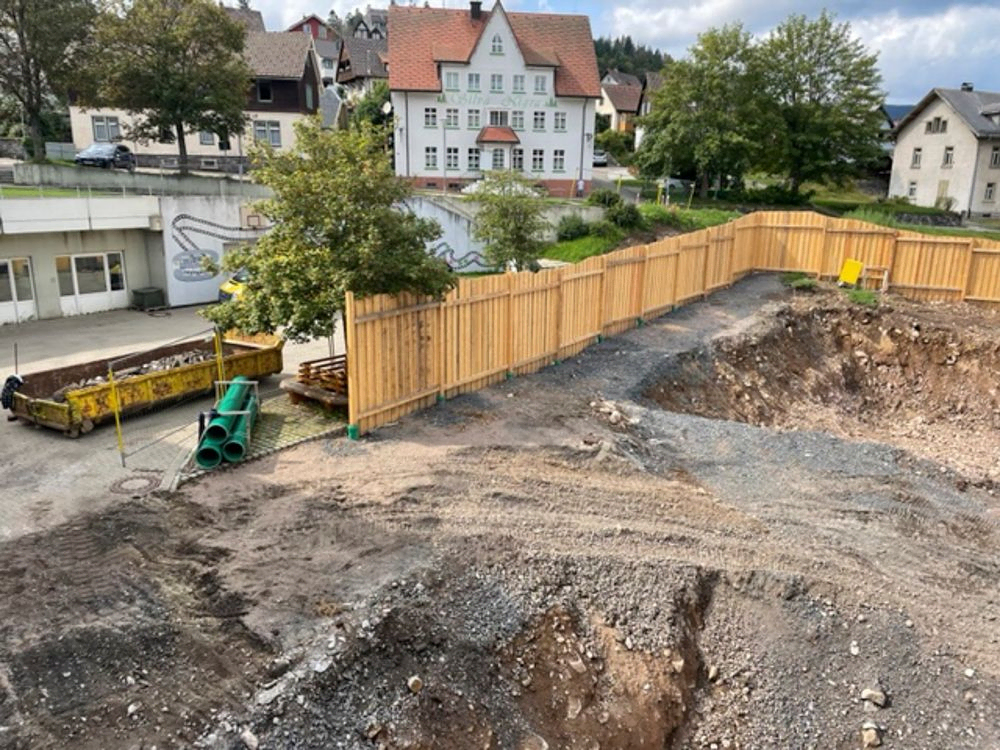 Spatenstich für den Neubau der Spor- und Mehrzweckhalle an der Fürstabt-Gerbert-Schule