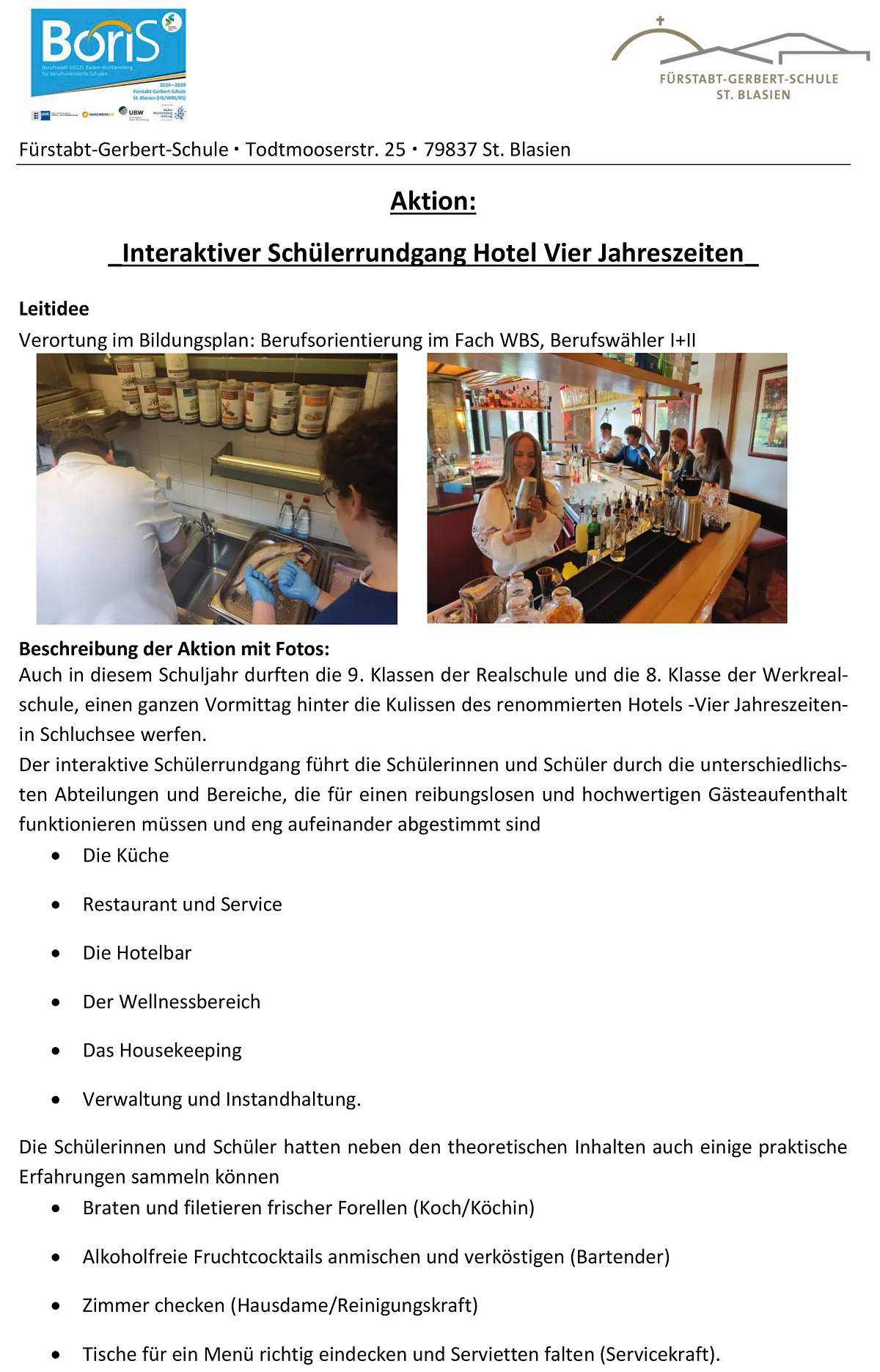 Fürstabt Schule