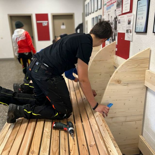 Projekt mit der Firma Holzbau Bruno Kaise