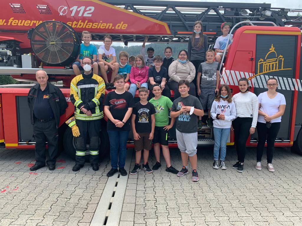 Ein Besuch bei der Feuerwehr St. Blasien