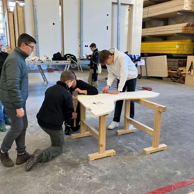 Projekt mit der Firma Holzbau Bruno Kaise