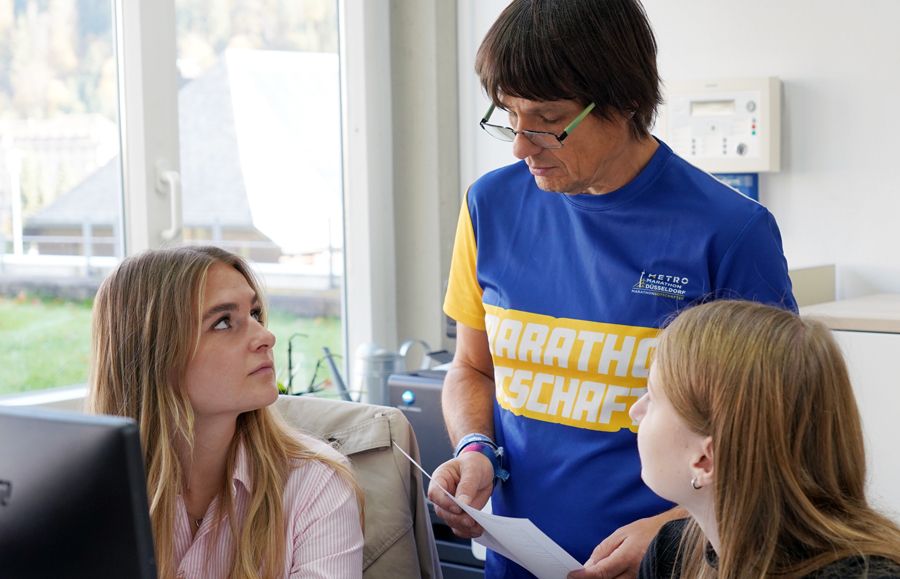 Fürstabt-Gerbert-Schule Bei der Arbeit