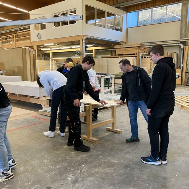 Projekt mit der Firma Holzbau Bruno Kaise