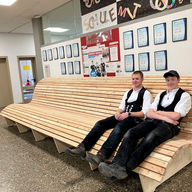Projekt mit der Firma Holzbau Bruno Kaise