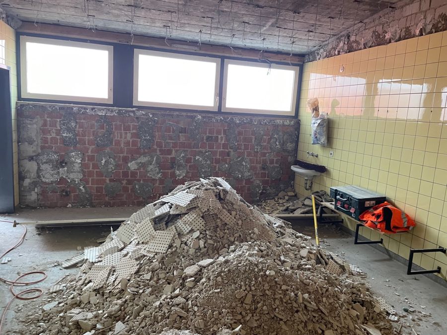 Spatenstich für den Neubau der Spor- und Mehrzweckhalle an der Fürstabt-Gerbert-Schule