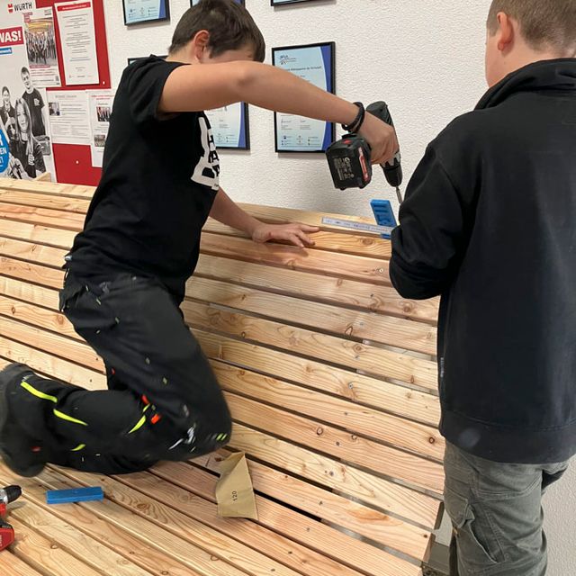 Projekt mit der Firma Holzbau Bruno Kaise