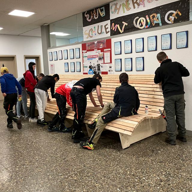 Projekt mit der Firma Holzbau Bruno Kaise