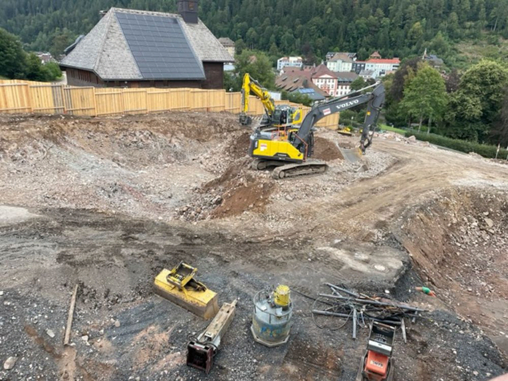 Spatenstich für den Neubau der Spor- und Mehrzweckhalle an der Fürstabt-Gerbert-Schule